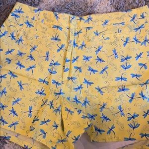 Vintage Lilly dragonfly shorts